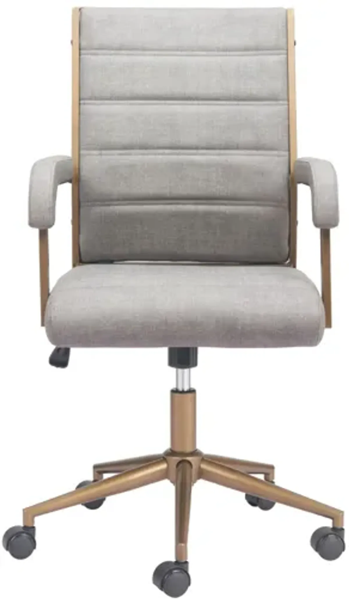 Auction Office Chair Gray