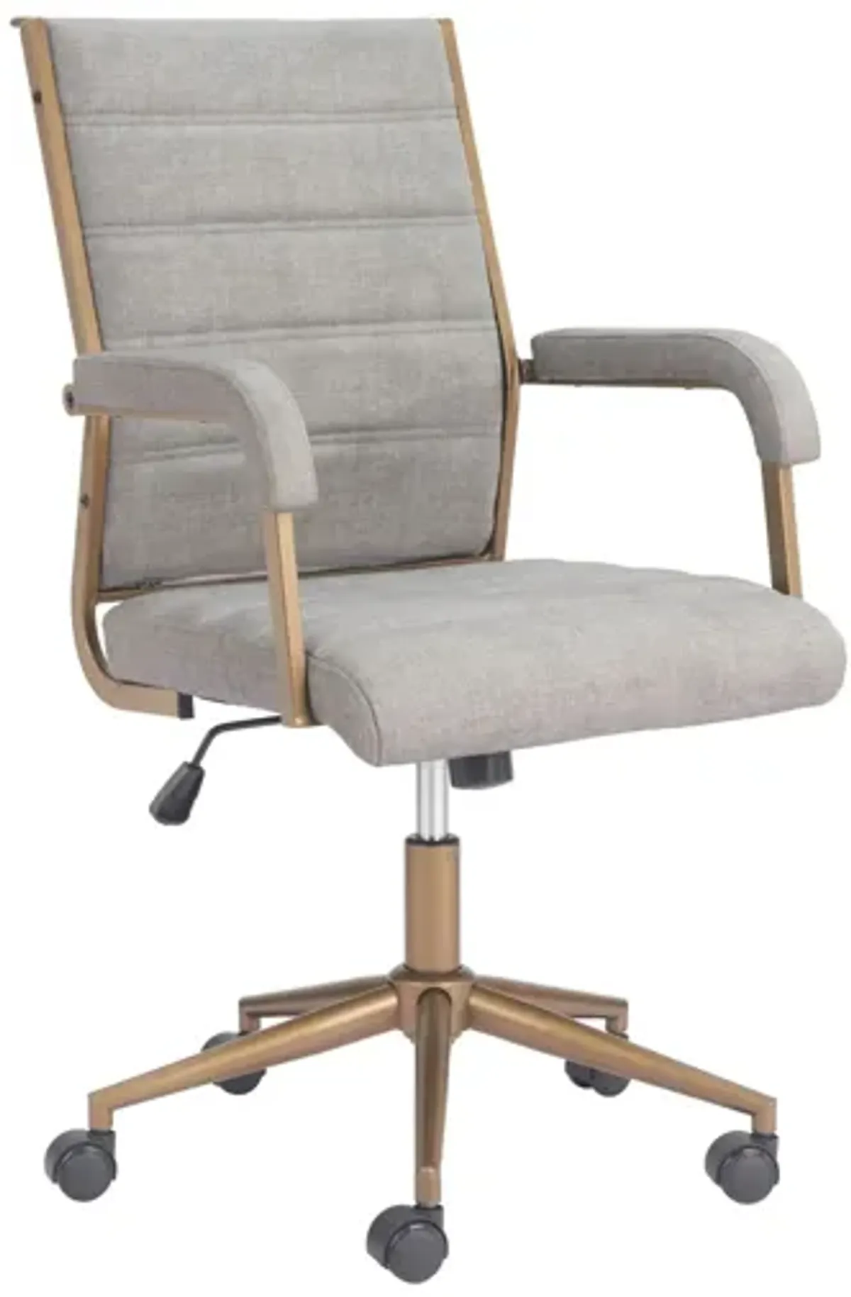 Auction Office Chair Gray