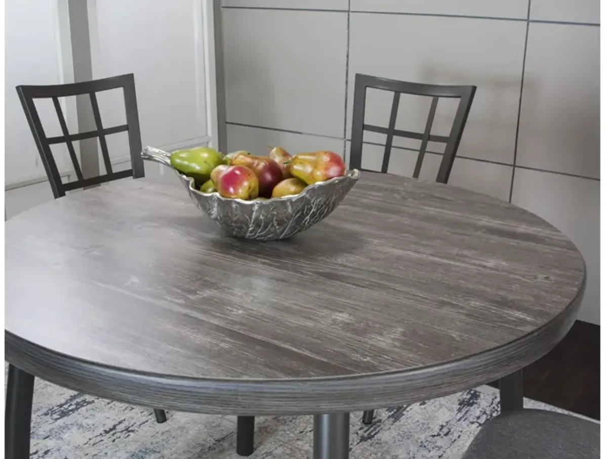 Timber Counter Table + 4 Counter Stools