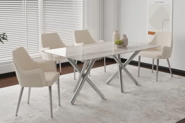 Axel Table + 6 Chairs