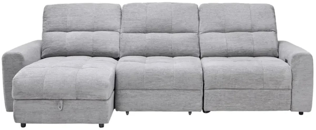 Phoenix 3-Piece Power Reclining Sectional with Left Arm Facing Chaise