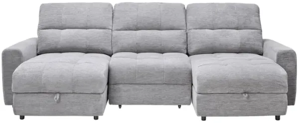 Phoenix 3-Piece Power Reclining Sectional with Dual Chaises