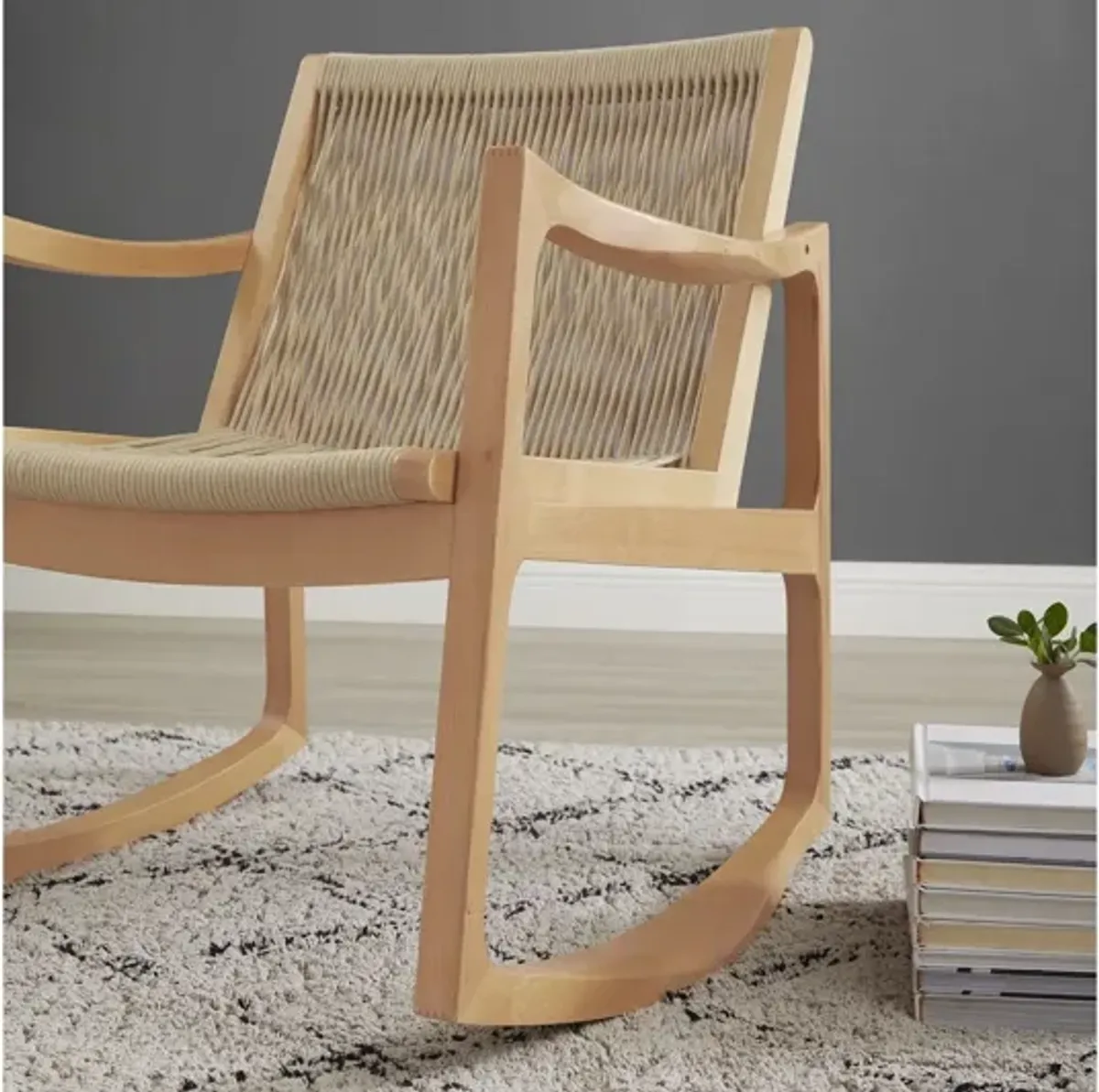 Rowan Natural Woven Rocking Chair