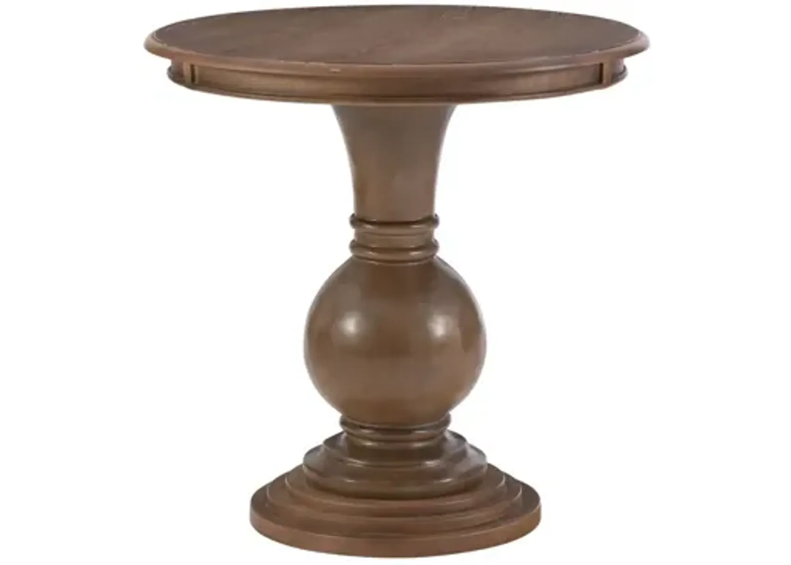 Amelia Natural Accent Table Round