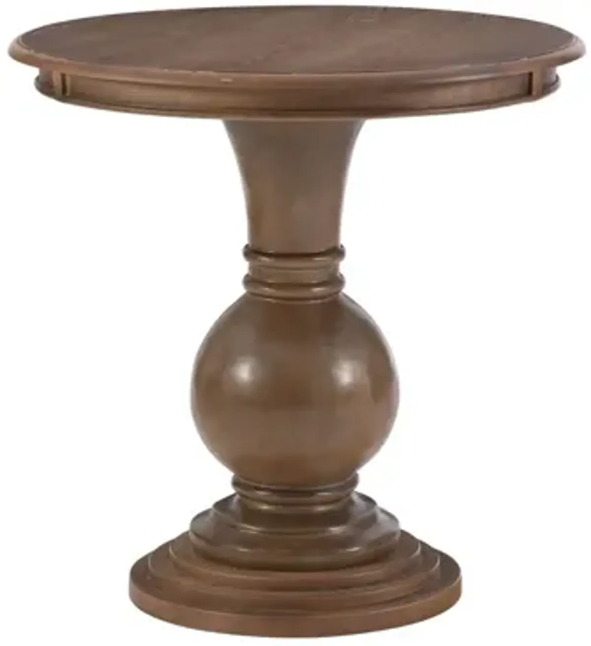 Amelia Natural Accent Table Round