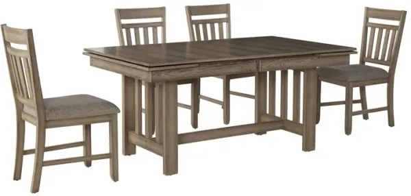 Lakeside Extendable Table + 4 Chairs