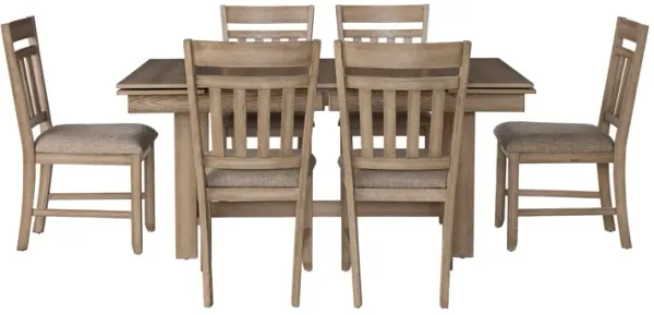 Lakeside Extendable Table + 6 Chairs