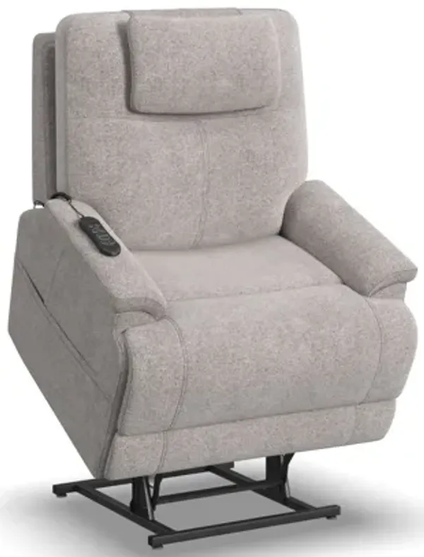 Zecliner Model 1 Dove Triple Power Lift Sleep Recliner by Flexsteel