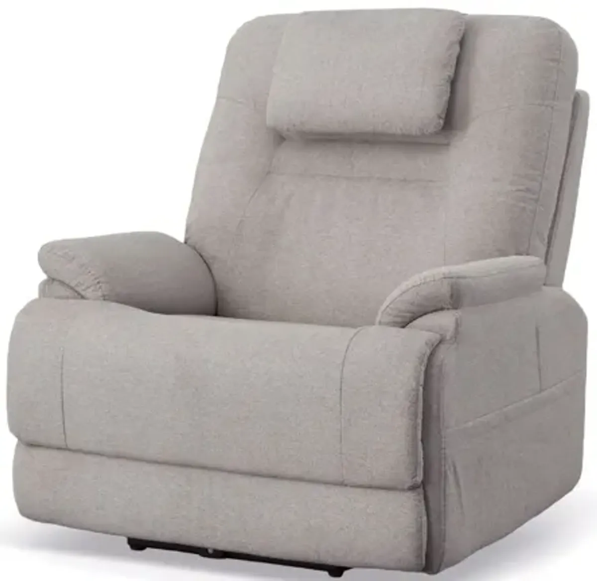 Zecliner Model 2+ Dove Triple Power Lift Sleep Recliner with Heat & Massage by Flexsteel