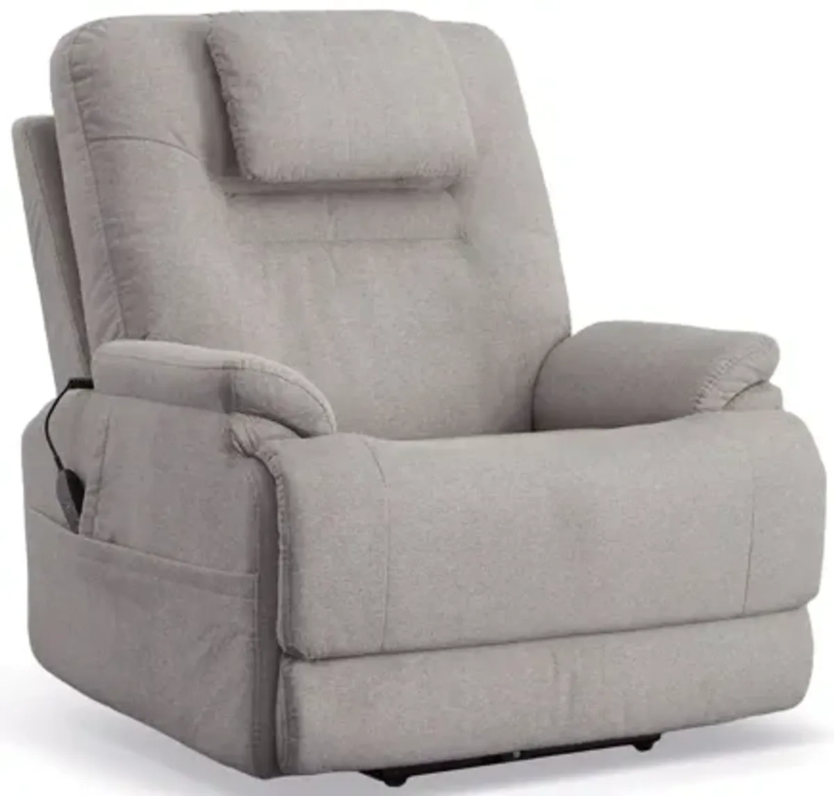 Zecliner Model 2+ Dove Triple Power Lift Sleep Recliner with Heat & Massage by Flexsteel