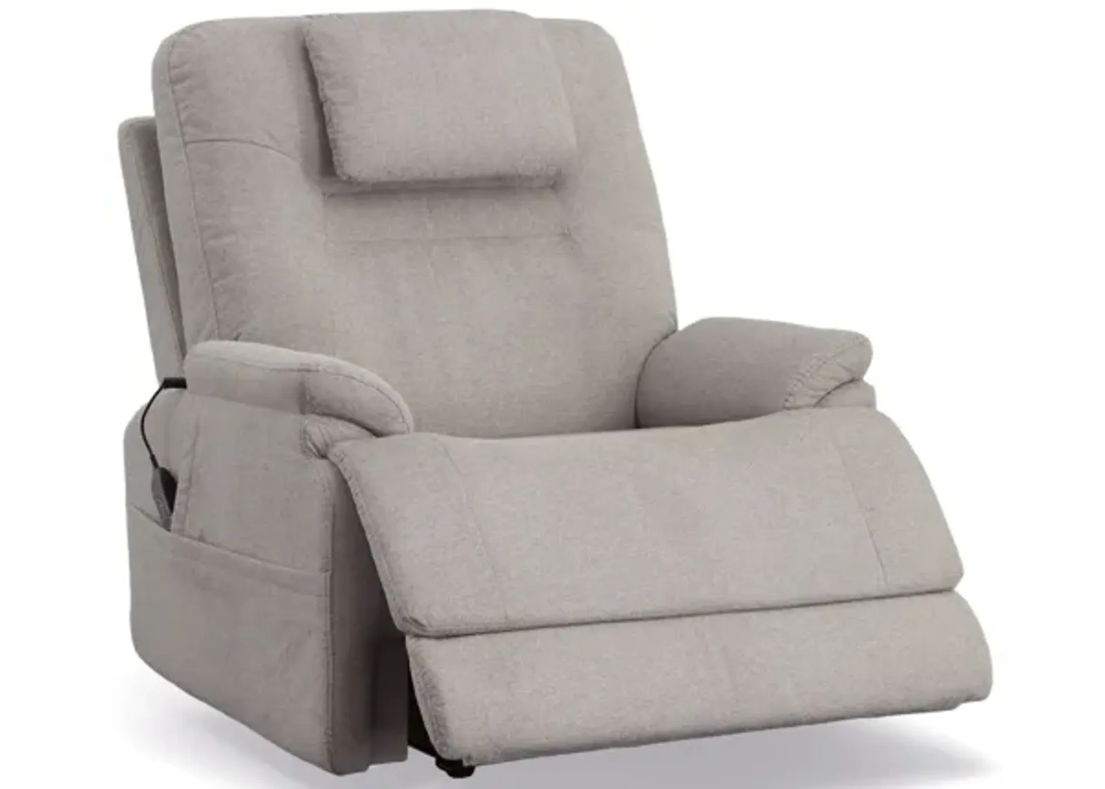 Zecliner Model 2+ Dove Triple Power Lift Sleep Recliner with Heat & Massage by Flexsteel