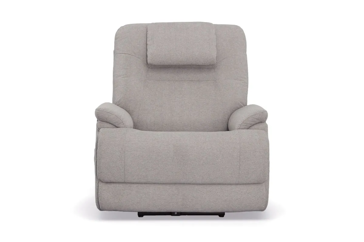 Zecliner Model 2+ Dove Triple Power Lift Sleep Recliner with Heat & Massage by Flexsteel