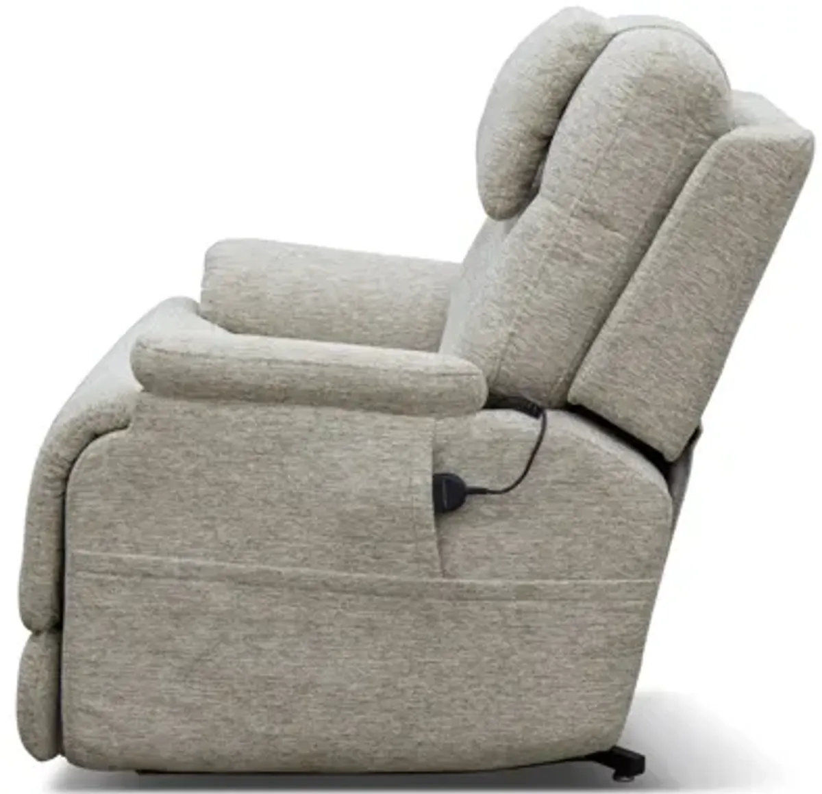 Zecliner Model 2+ Shell Triple Power Lift Sleep Recliner with Heat & Massage by Flexsteel