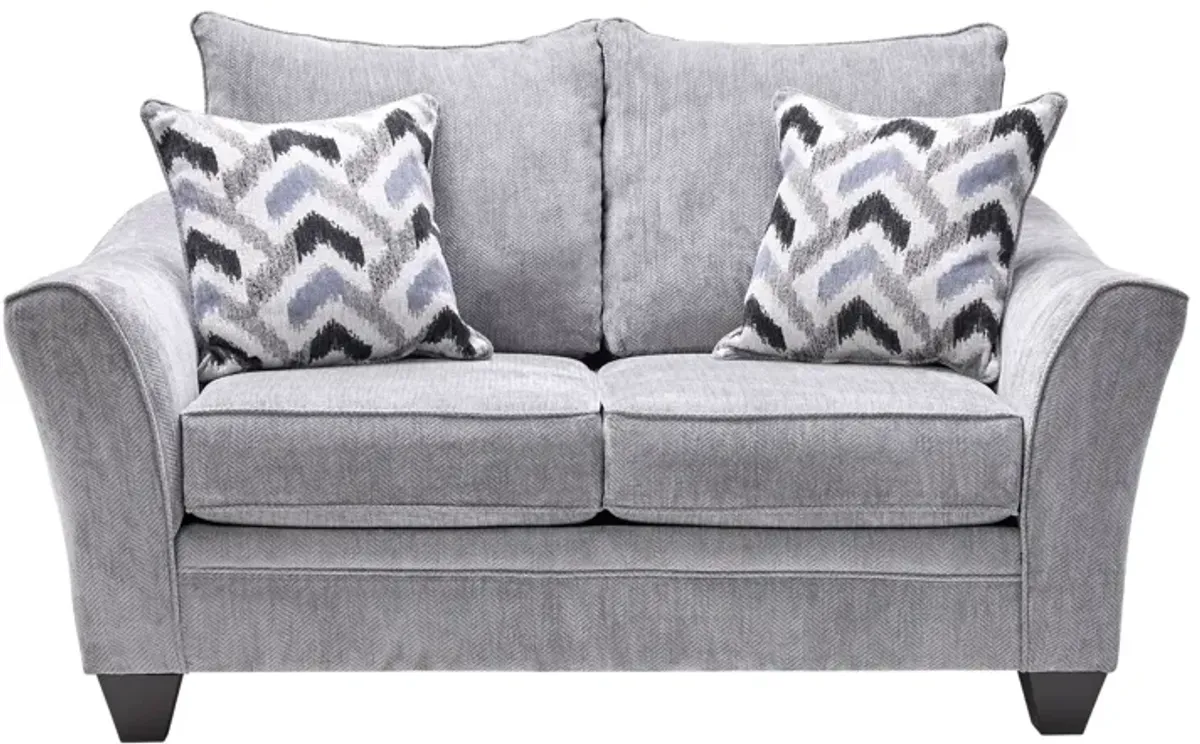 Carson Grey Loveseat