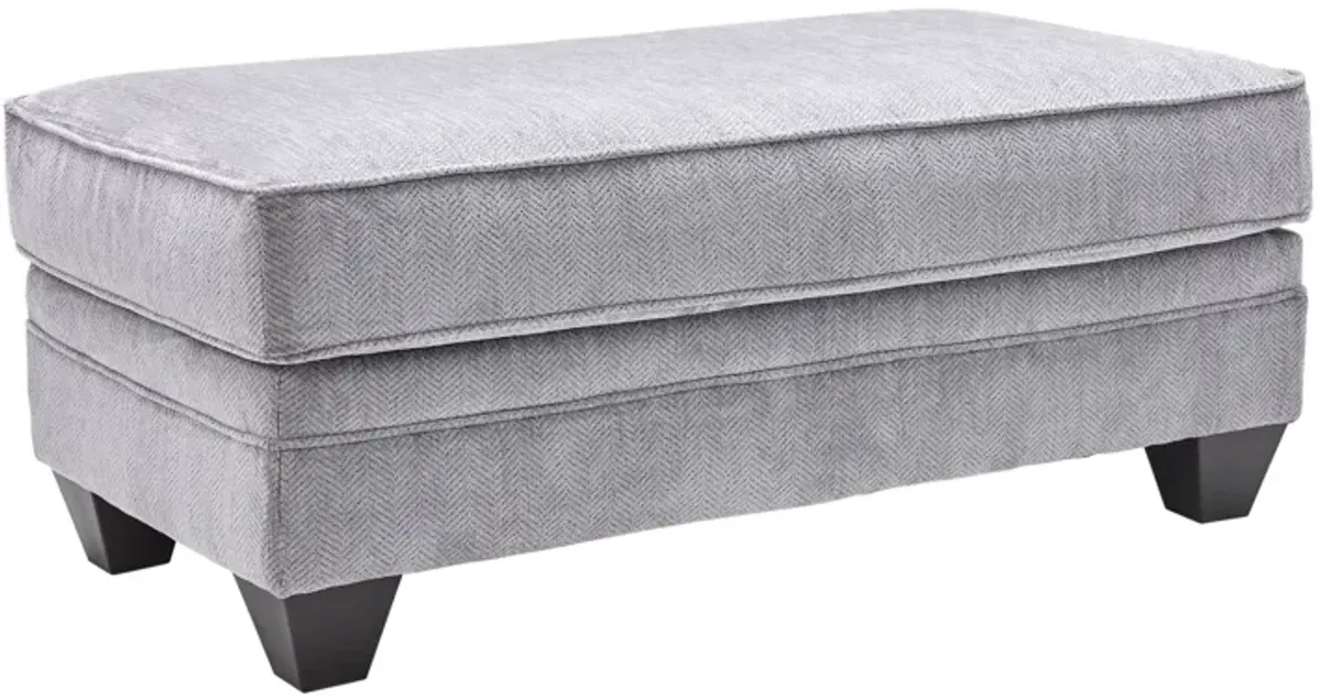 Carson Grey Ottoman