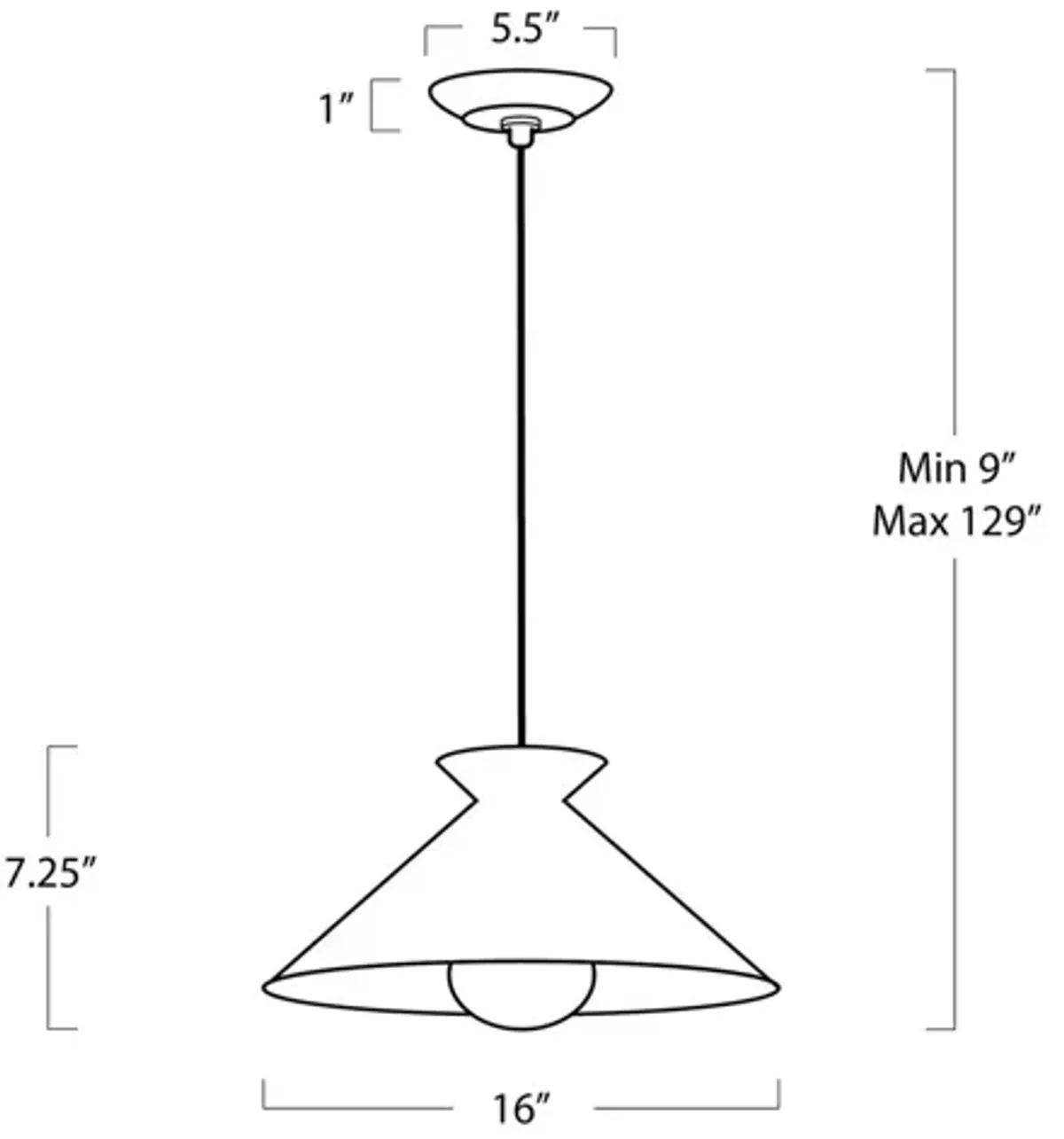 Viggo Pendant Small