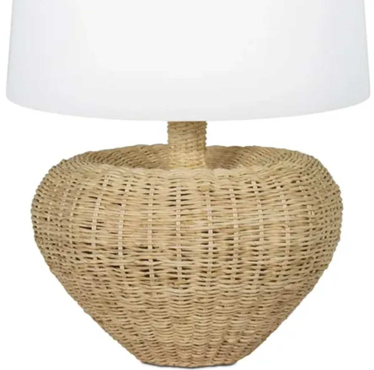 Avery Rattan Table Lamp