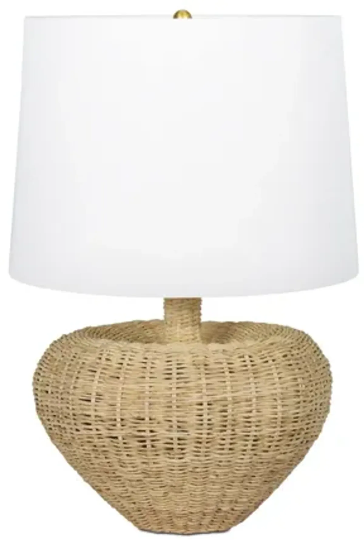 Avery Rattan Table Lamp