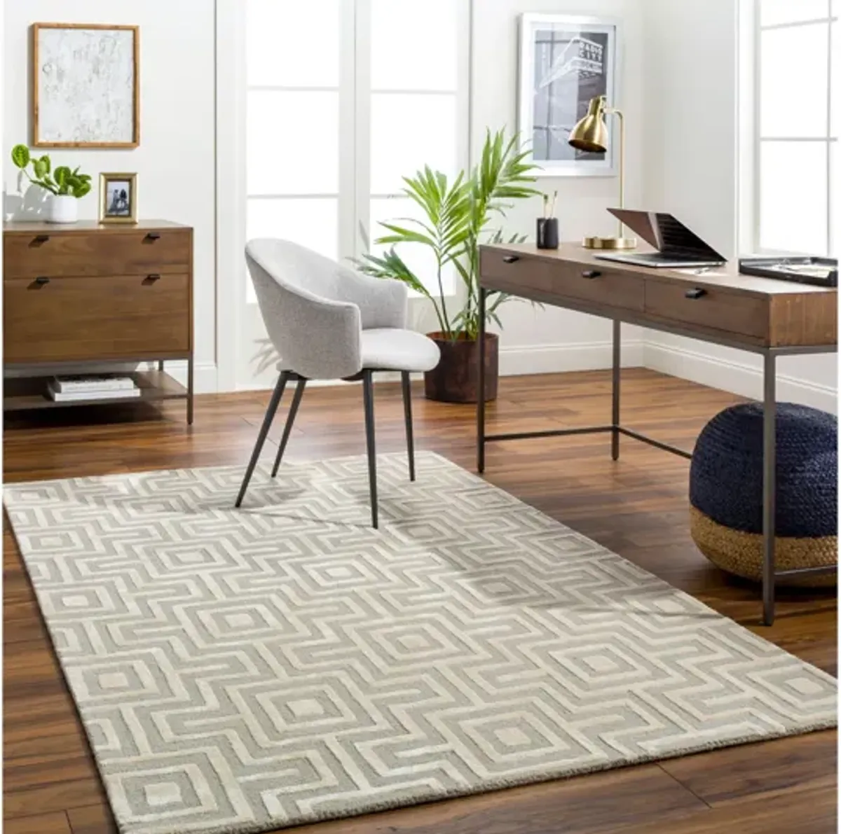 Addison 5' x 7'6" Handmade Rug