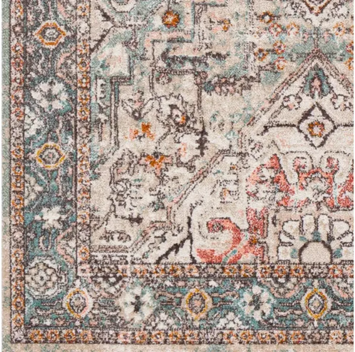 Ankara 5'3" x 7' Machine Woven Rug