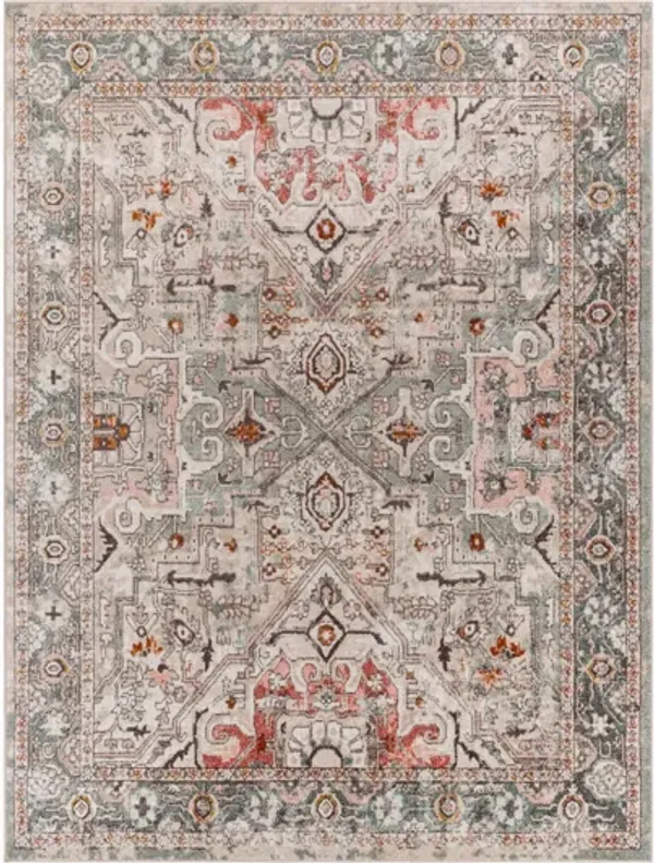 Ankara 5'3" x 7' Machine Woven Rug