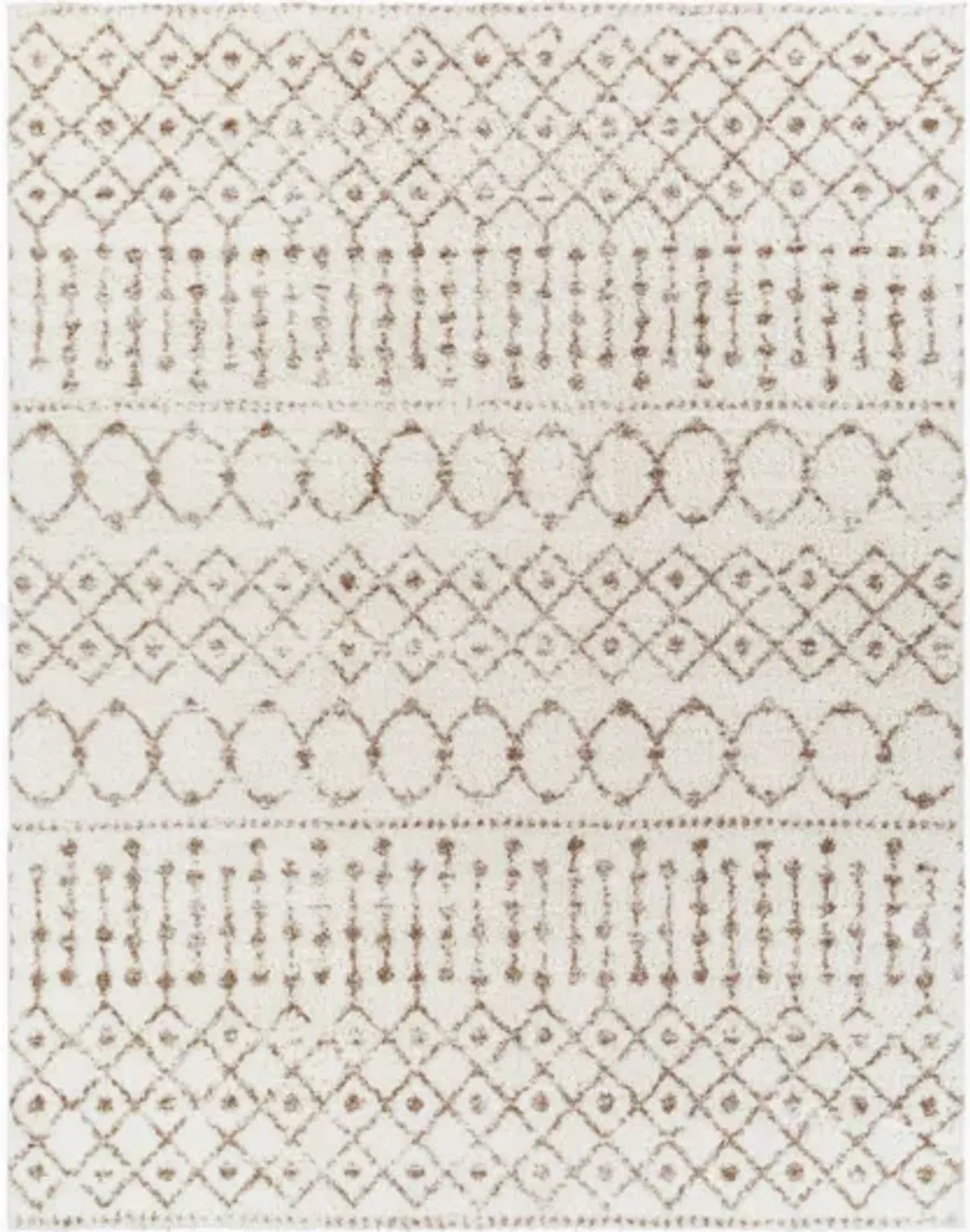 Aliyah Shag 7'10" x 10' Machine Woven Rug