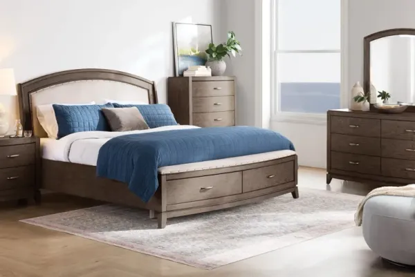 Townsend Chocolate 5-Piece King Bedroom Set