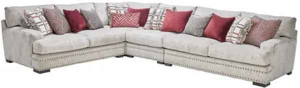 Bulova Linen 4-Piece Sectional