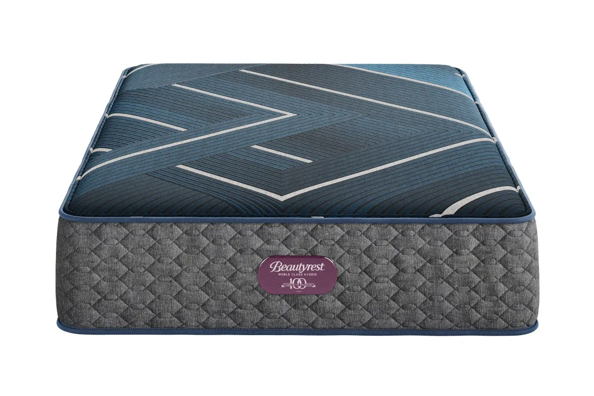 Beautyrest World Class Level 4 Plush Hybrid 13.5" Twin Mattress