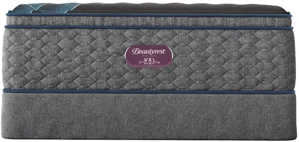 Beautyrest World Class Level 4 Plush Pillowtop Innerspring 16.25" Twin XL Mattress