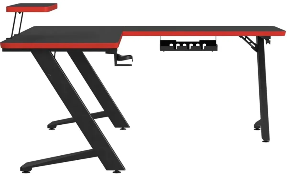 Waterside L-Shaped Gaming Desk