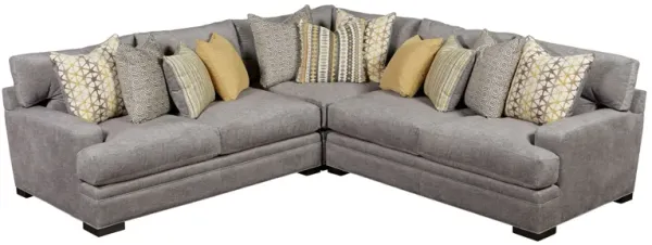 Bulova Silver 3-Piece Sectional
