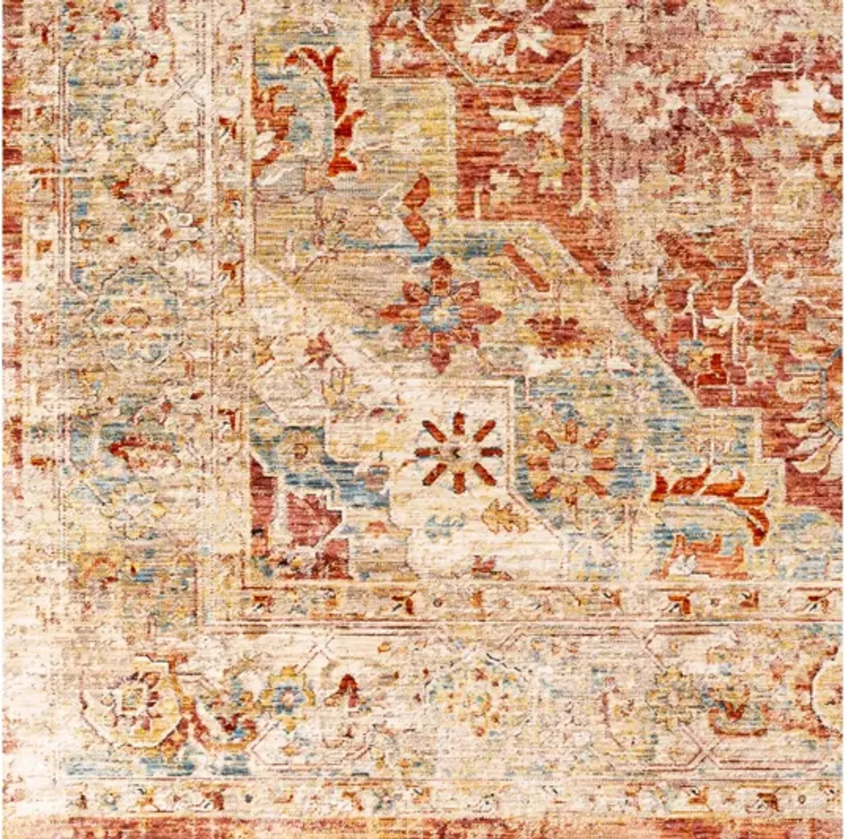 Aspendos 6'7" x 9'6" Machine Woven Rug