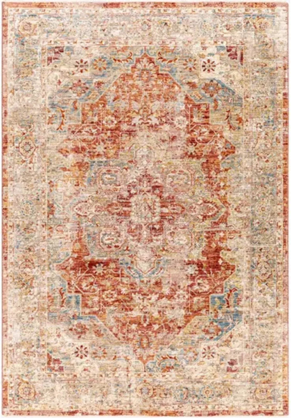 Aspendos 6'7" x 9'6" Machine Woven Rug