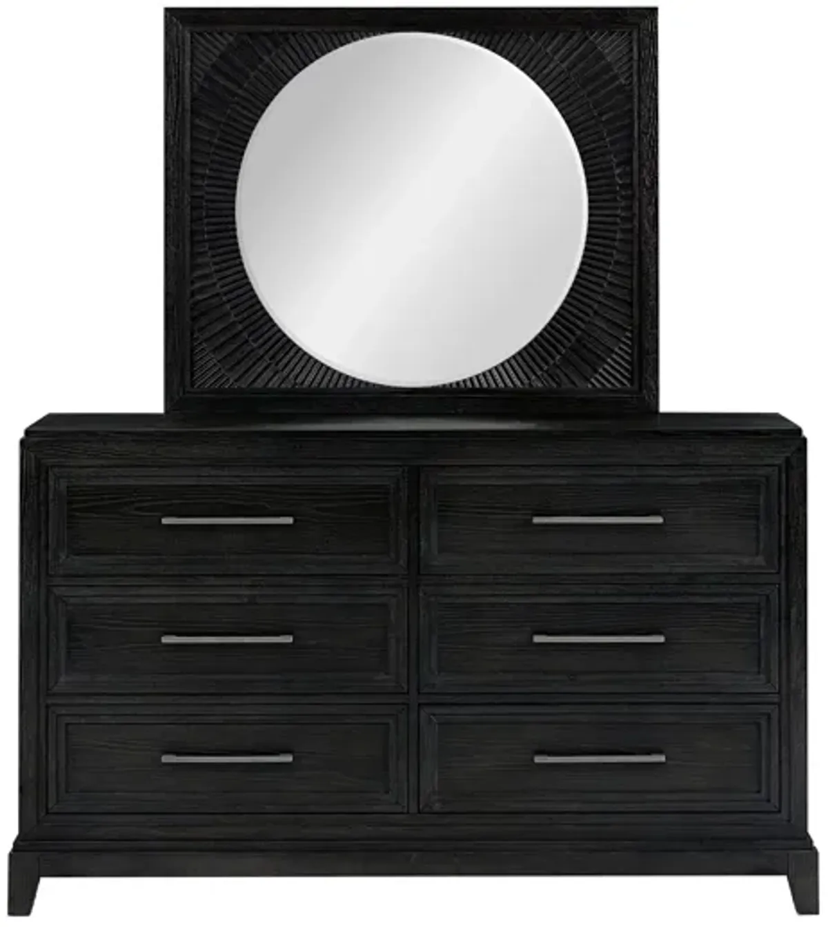 Meredith Black 5-Piece King Bedroom Set
