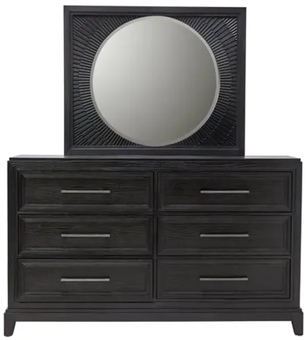 Meredith Black Dresser + Mirror