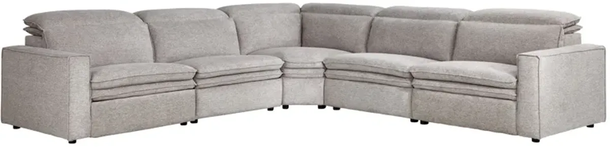 Salvator Street 5-Piece Dual Power Reclining Sectional