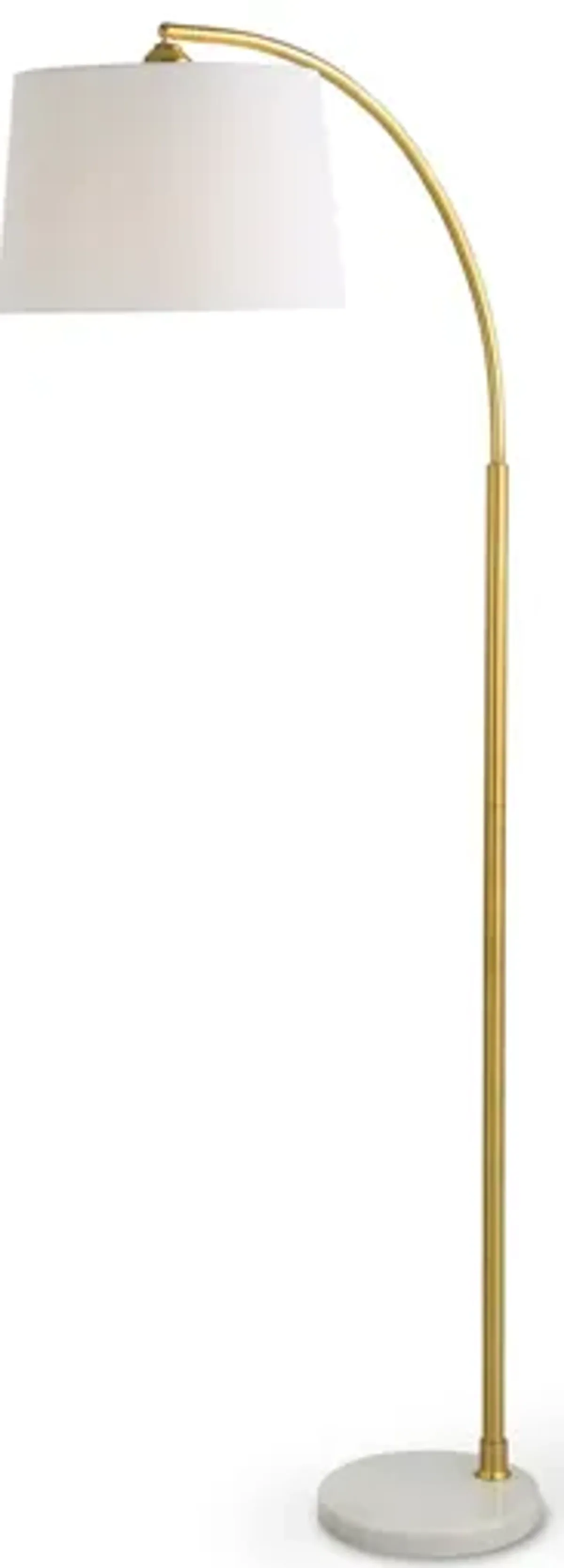 Brass Downbridge Floor Lamp