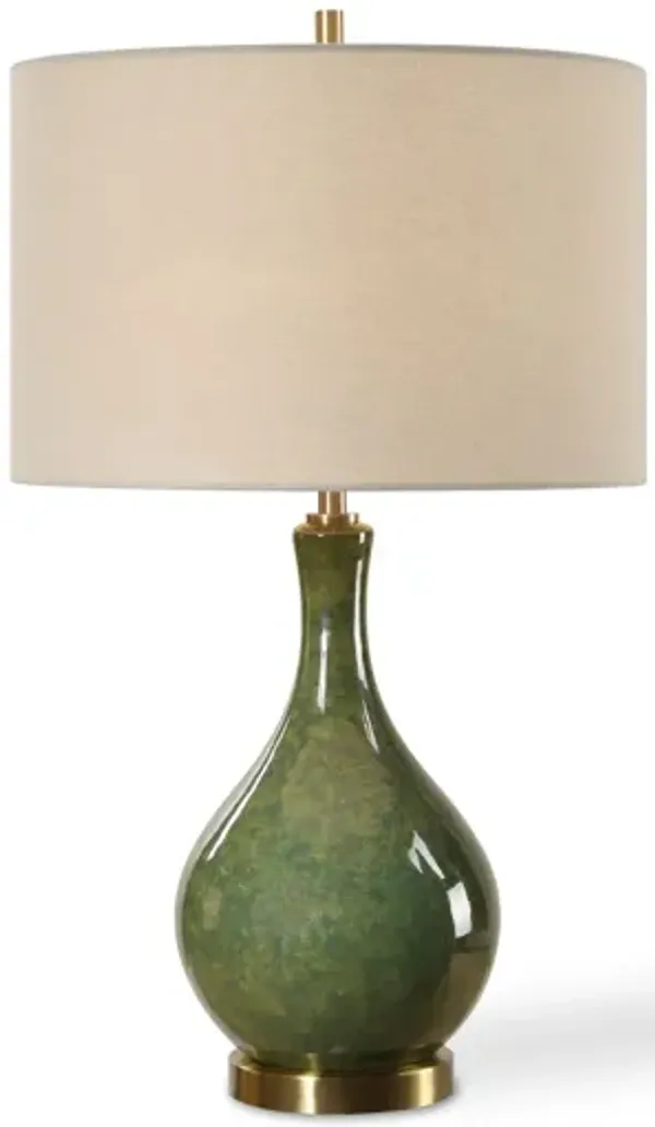 Jade Table Lamp
