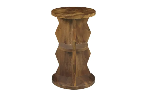Rustic Round Spot Table