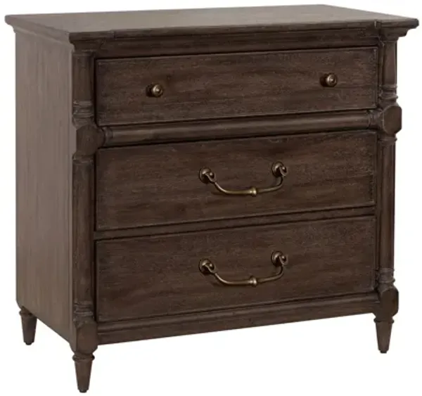 Revival Row 3-Drawer Bachelor's Chest