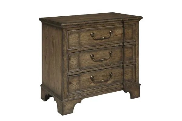 Revival Row 3-Drawer Nightstand