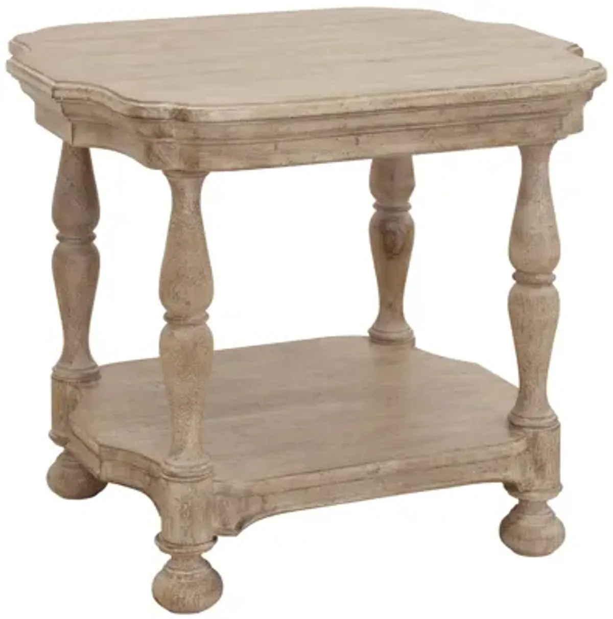 Higgins Street End Table with Open Shelf