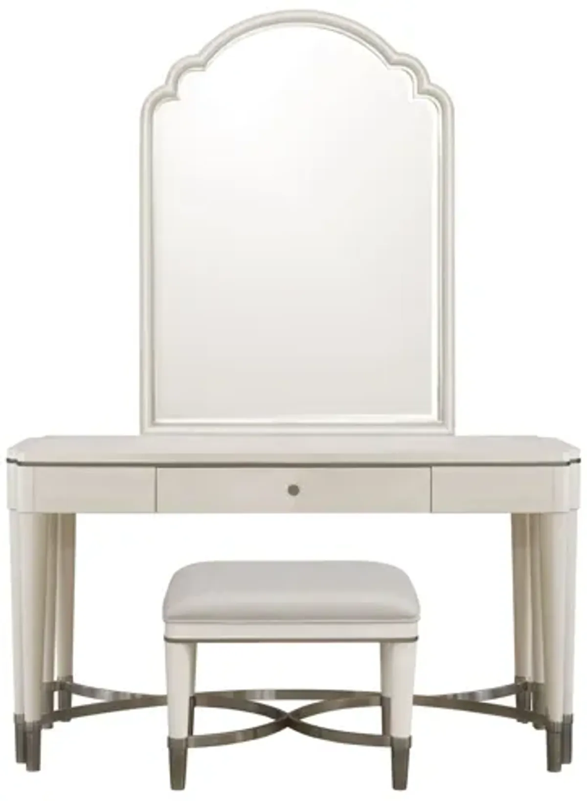 Grace Vanity and Mirror Set with Stool