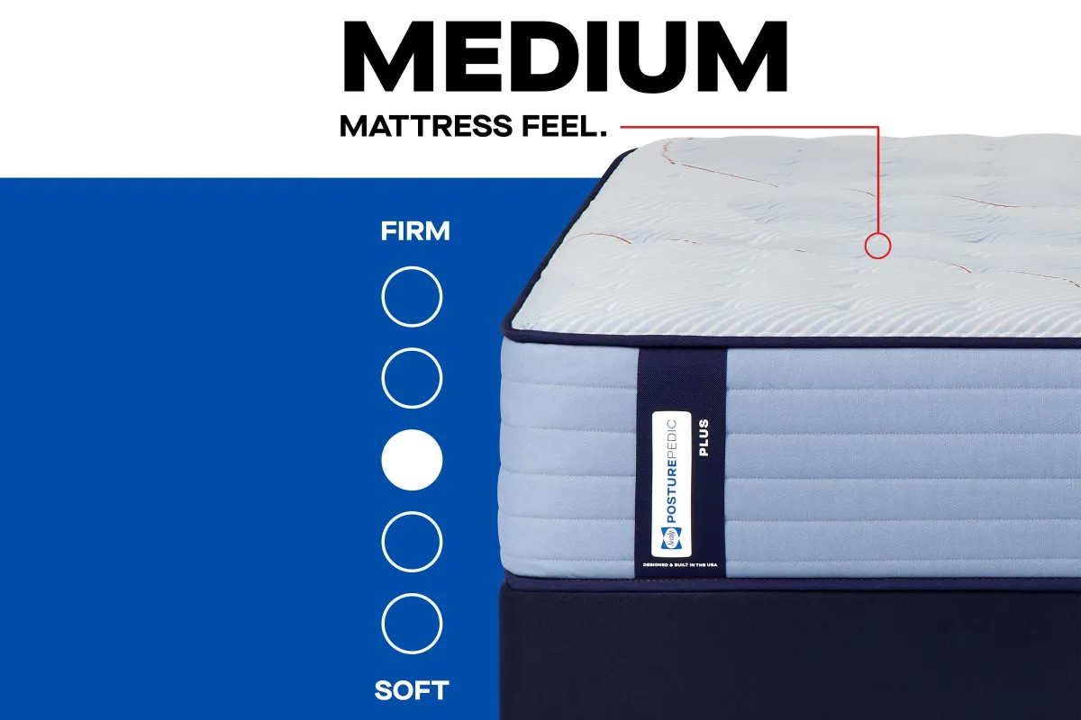 Sealy Posturepedic® Hagerstown Medium Innerspring 14" King Mattress