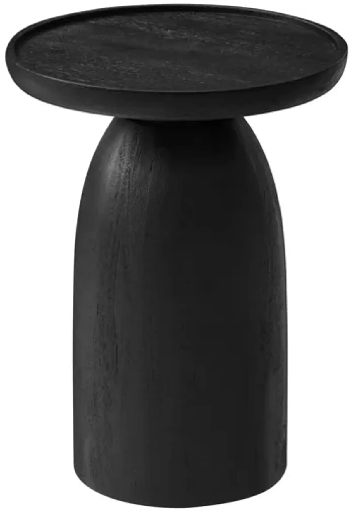 Holloway Round Wood Side Table