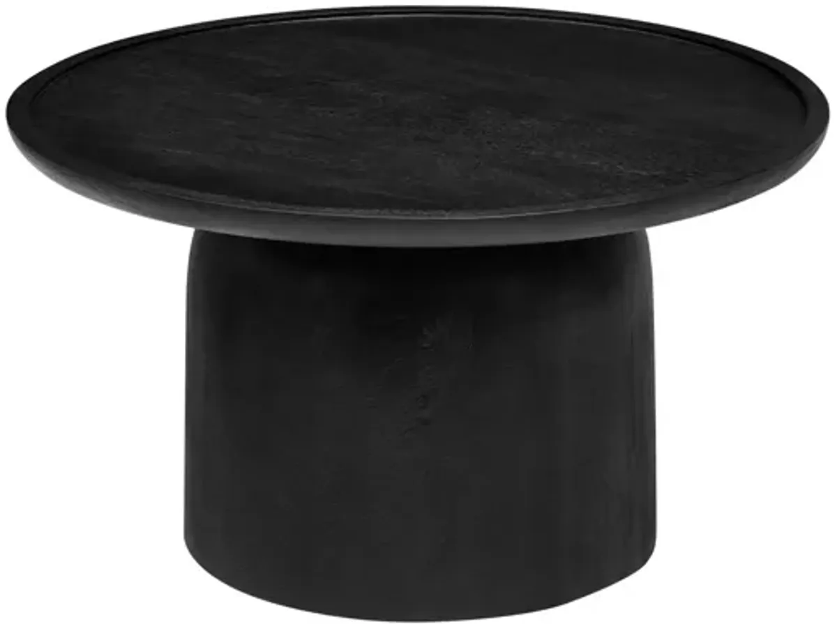 Holloway 30" Round Wood Coffee Table