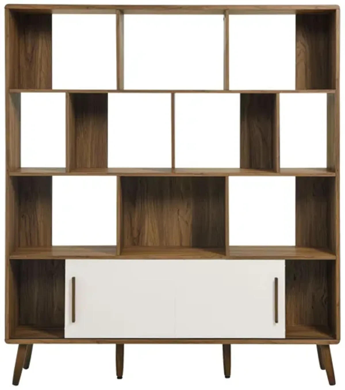 Transmit 59" Bookcase with Sliding Doors