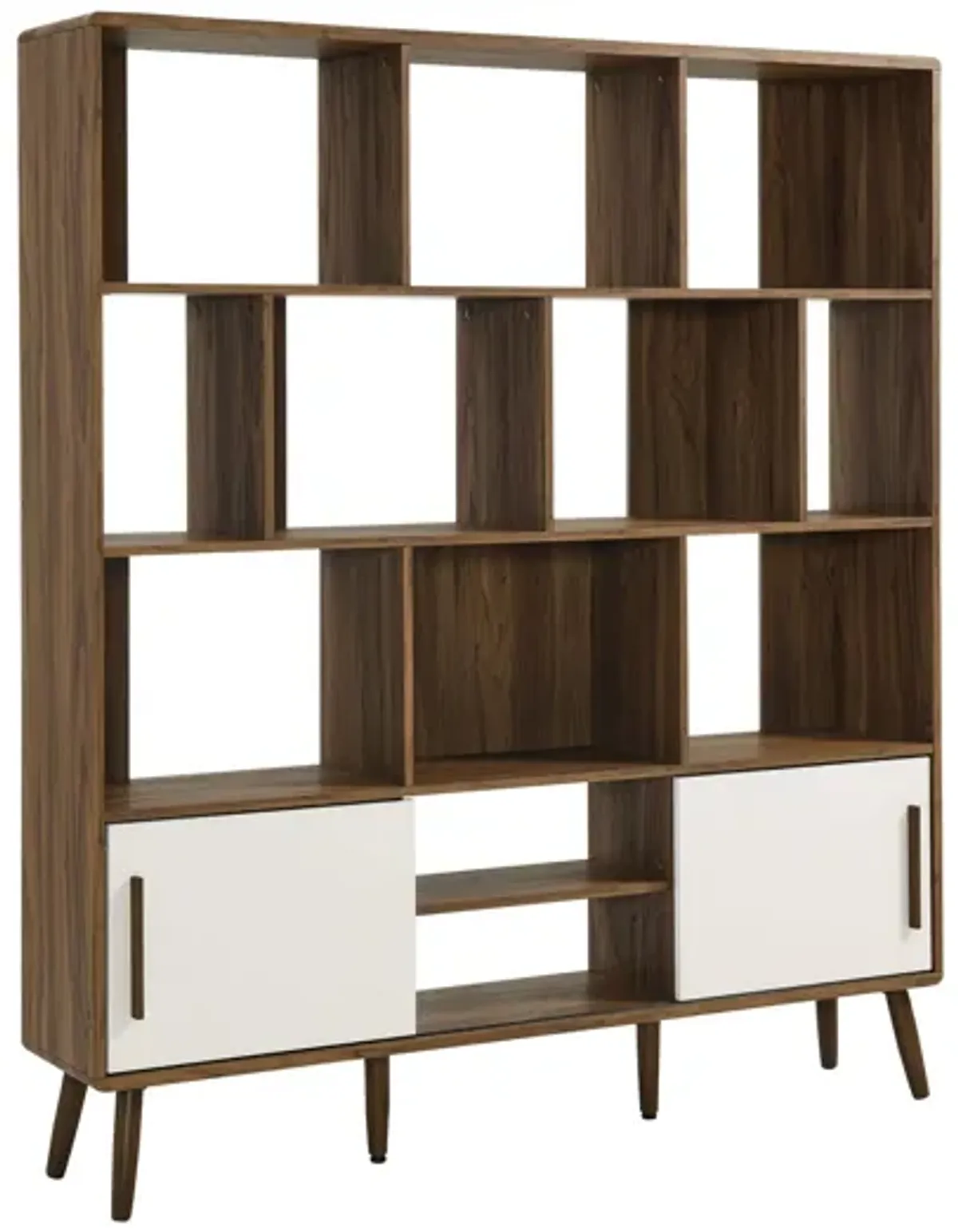 Transmit 59" Bookcase with Sliding Doors