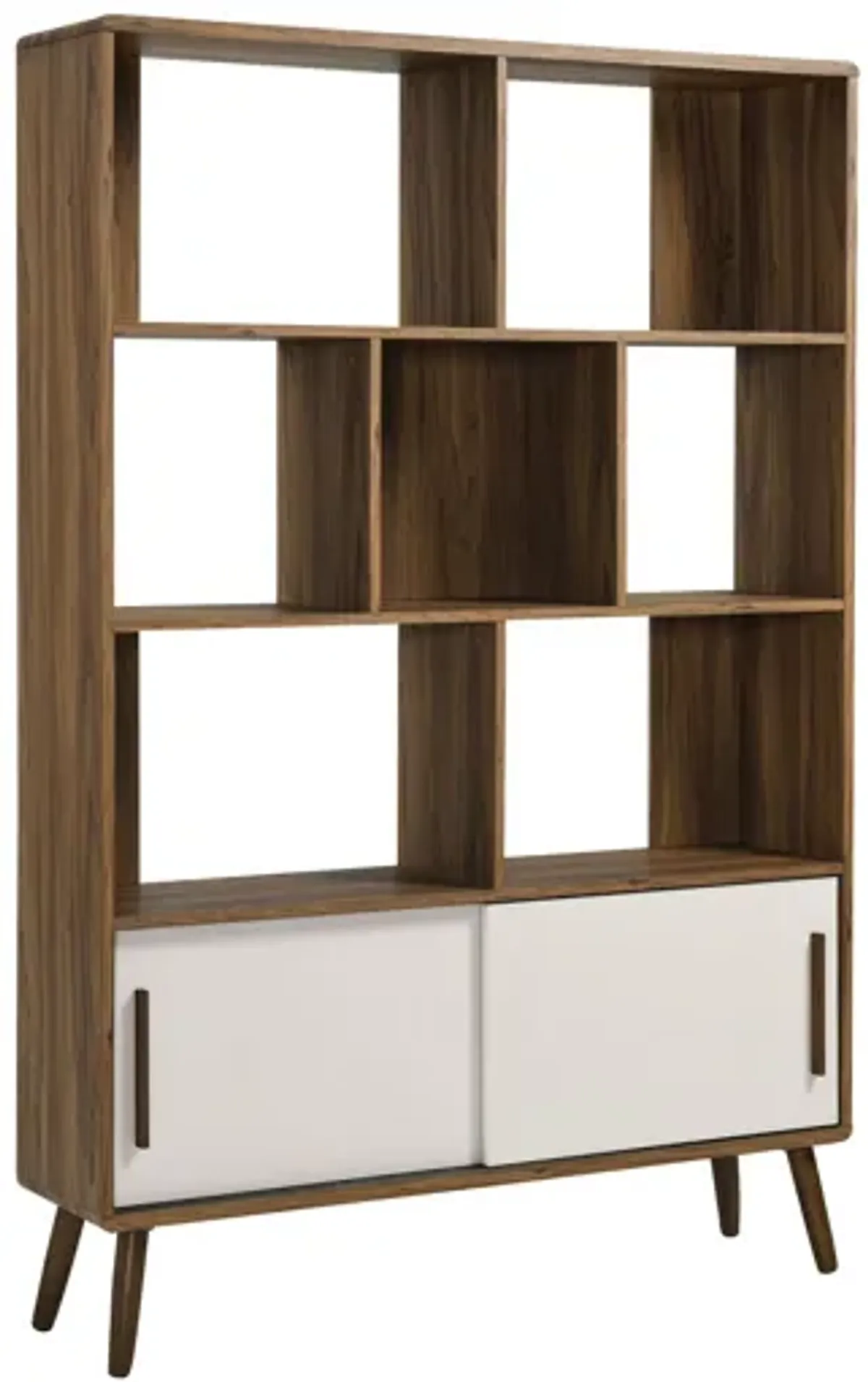 Transmit 45" Bookcase with Sliding Doors